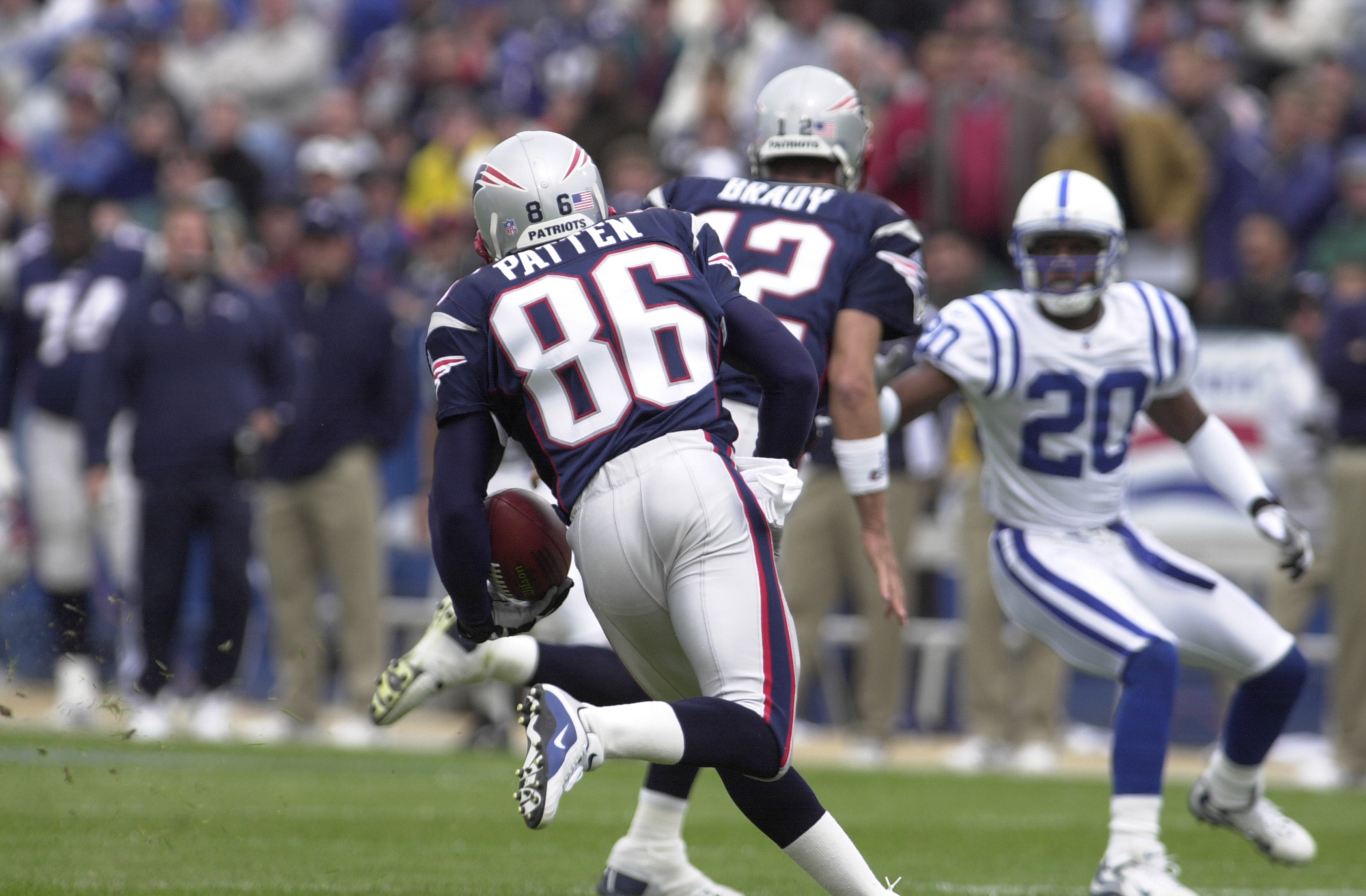 Patten David Patten in 2001 | Courtesy Patriots.com