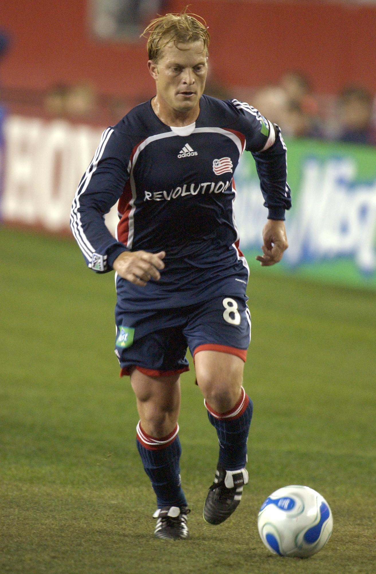After appearing in just three games for the Revolution in 2007 due to injury, veteran Joe Franchino will return in 2008 for the Revs.<br><i>Photo: Keith Nordstrom</i>