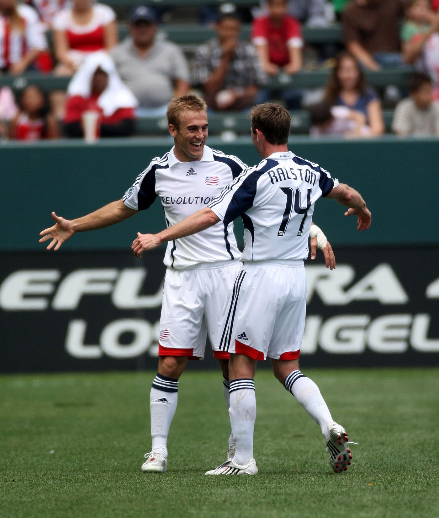 Steve Ralston set up Taylor Twellman with the game-winning goal on Sunday vs. Chivas USA<br><i>Photo: Getty Images</i>