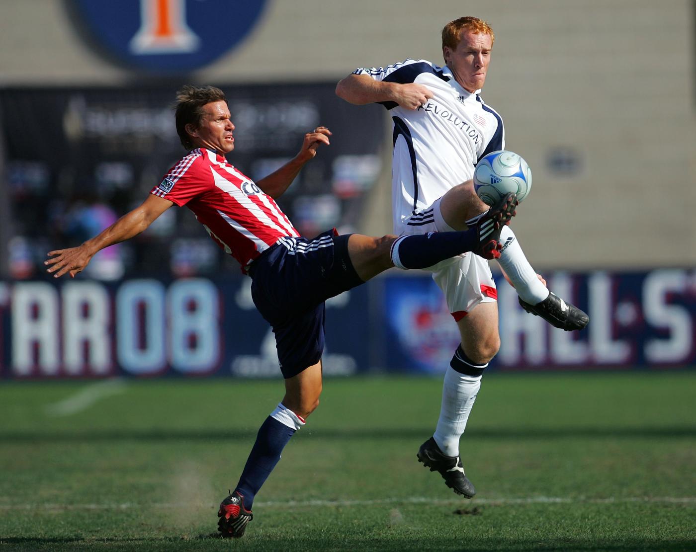 The Revolution return to action on Wednesday night to take on Atlante in the SuperLiga 2008 Semifinals at Gillette Stadium.<br><i>Photo: Getty Images</i>
