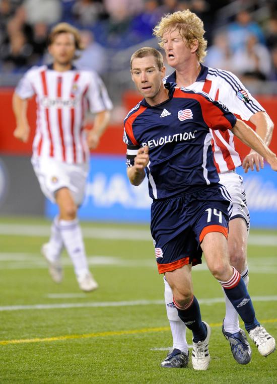 Team Captain Steve Ralston and the New England Revolution have qualified for the MLS Cup Playoffs for the seventh straight season.<br><i>Photo: Keith Nordstrom</i>
