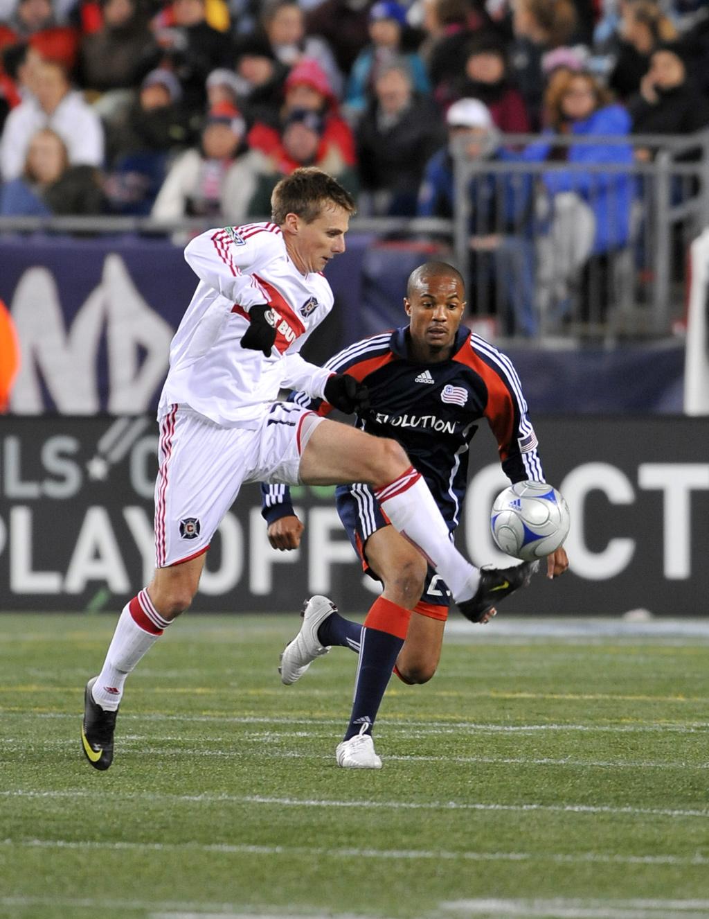 The Revs and Fire will meet for the eighth time in the playoffs beginning with this Saturday's match at Gillette Stadium