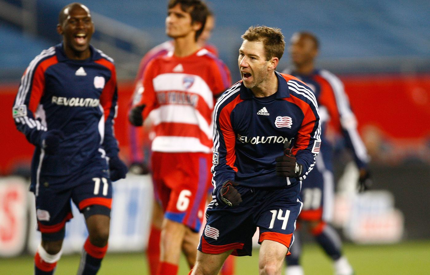 It took captain Steve Ralston just 35 minutes to put his name on the scoresheet in Saturday night’s 2-1 victory over FC Dallas<br><i>Photo: Jim Rogash/Getty Images</i>