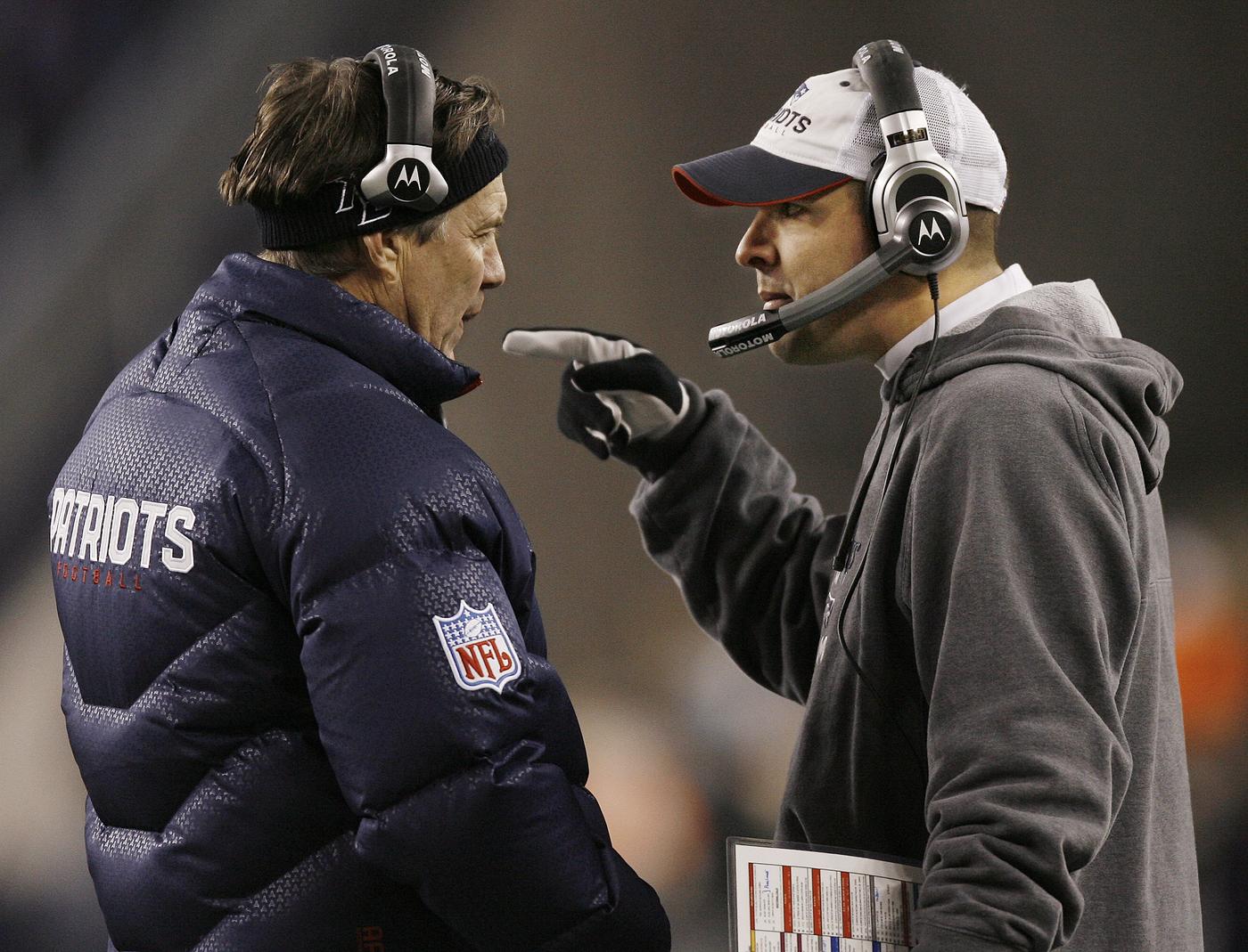 McD BB McDaniels vs. Belichick, Pats vs. Broncos. Who you got? Photo Courtesy Patriots.com