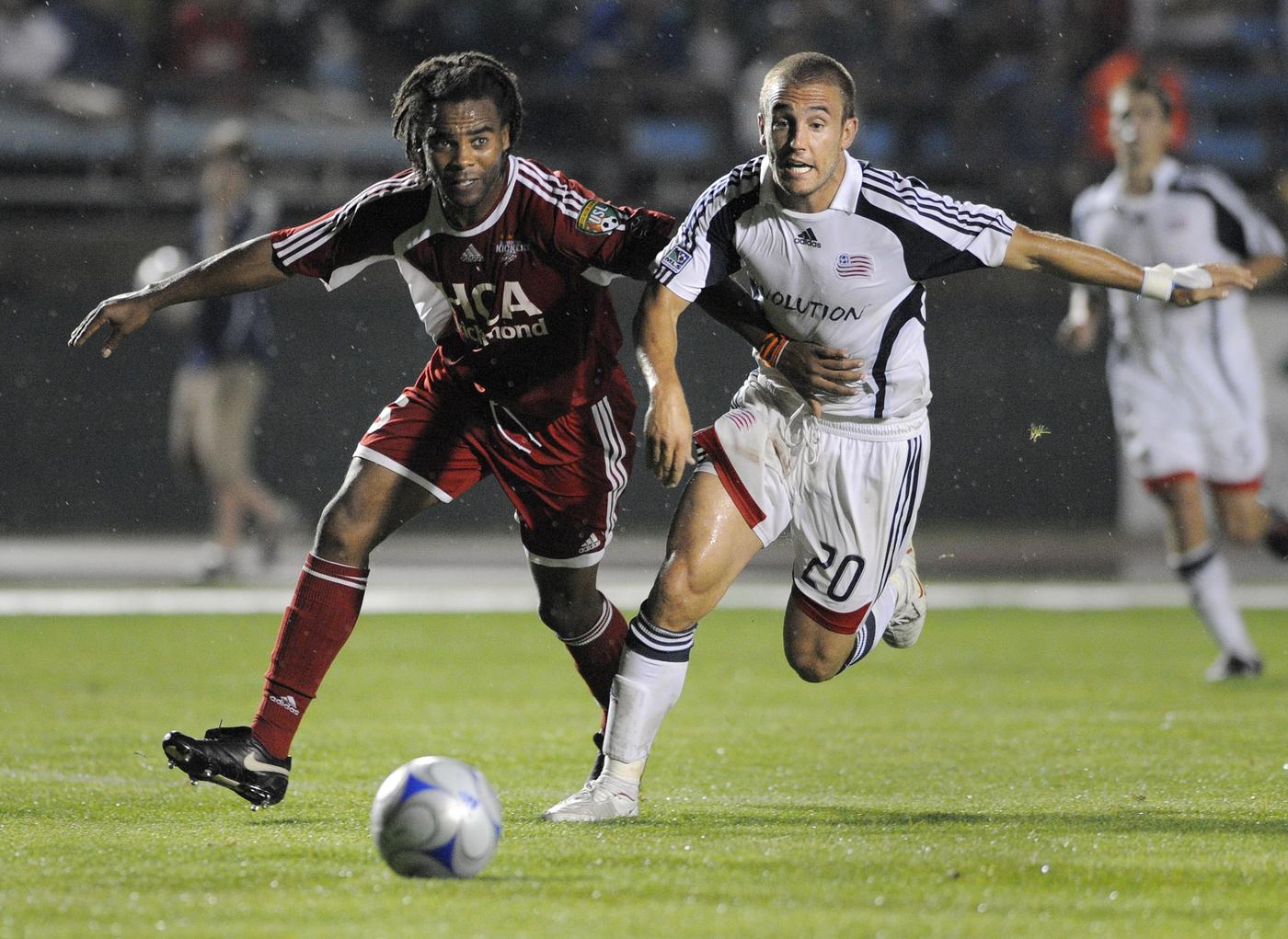 Taylor Twellman is New England’s all-time leading scorer in U.S. Open Cup play with seven goals in nine Open Cup matches<br><i>AP Photo</i>