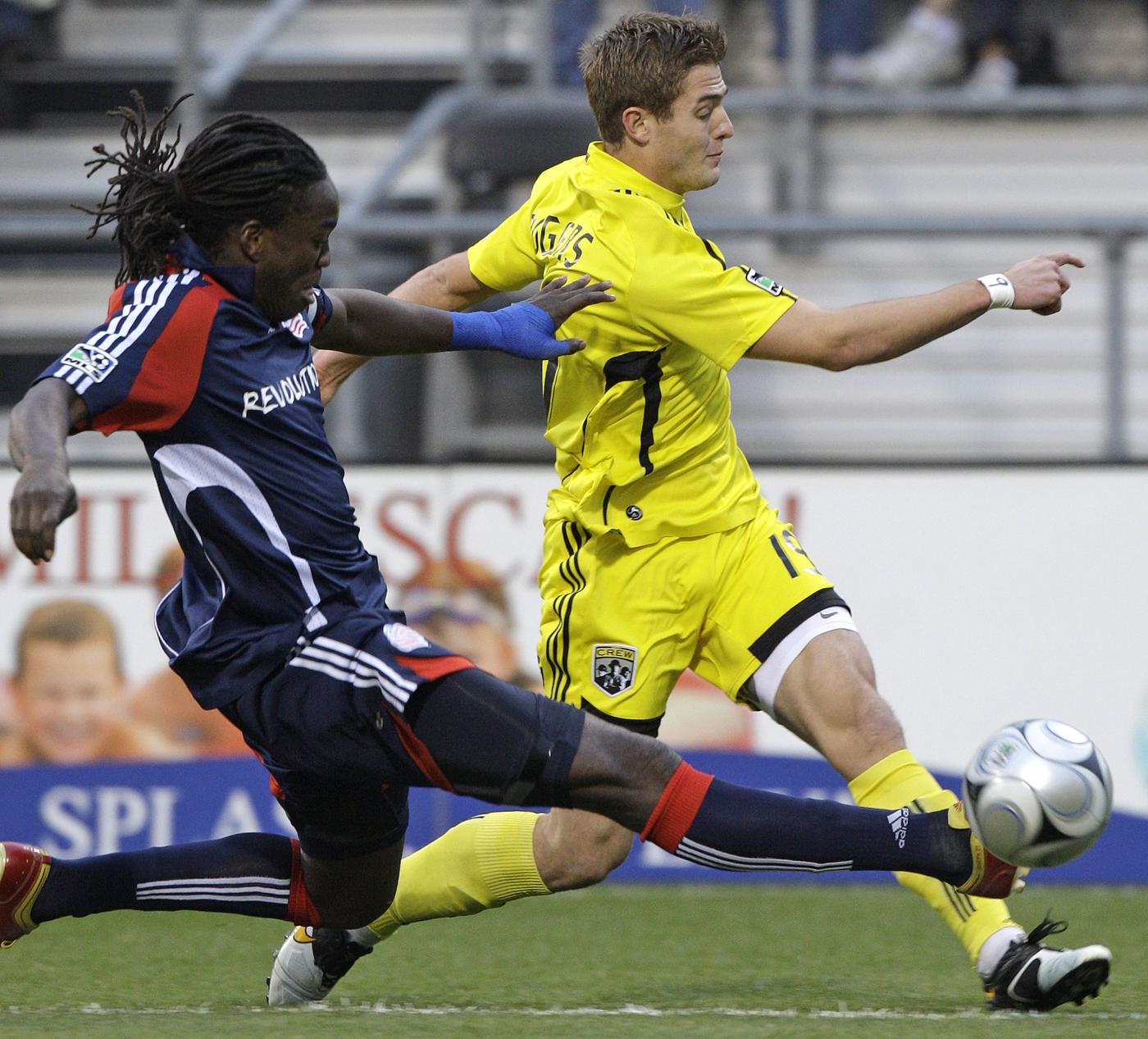 Courtesy Revolutionsoccer.net New England Revolution captain Shalrie Joseph hopes today's game against the Columbus Crew doesn't end the Revs chances at making the playoffs for the first time in nine years.
