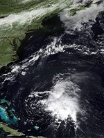 Tropical Storm Danny is moving up the East Coast.