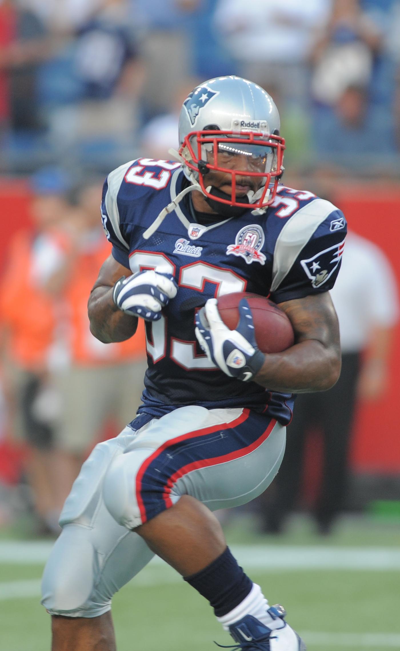 Faulk 2010 Kevin Faulk Back in 2010 | Courtesy Patriots.com
