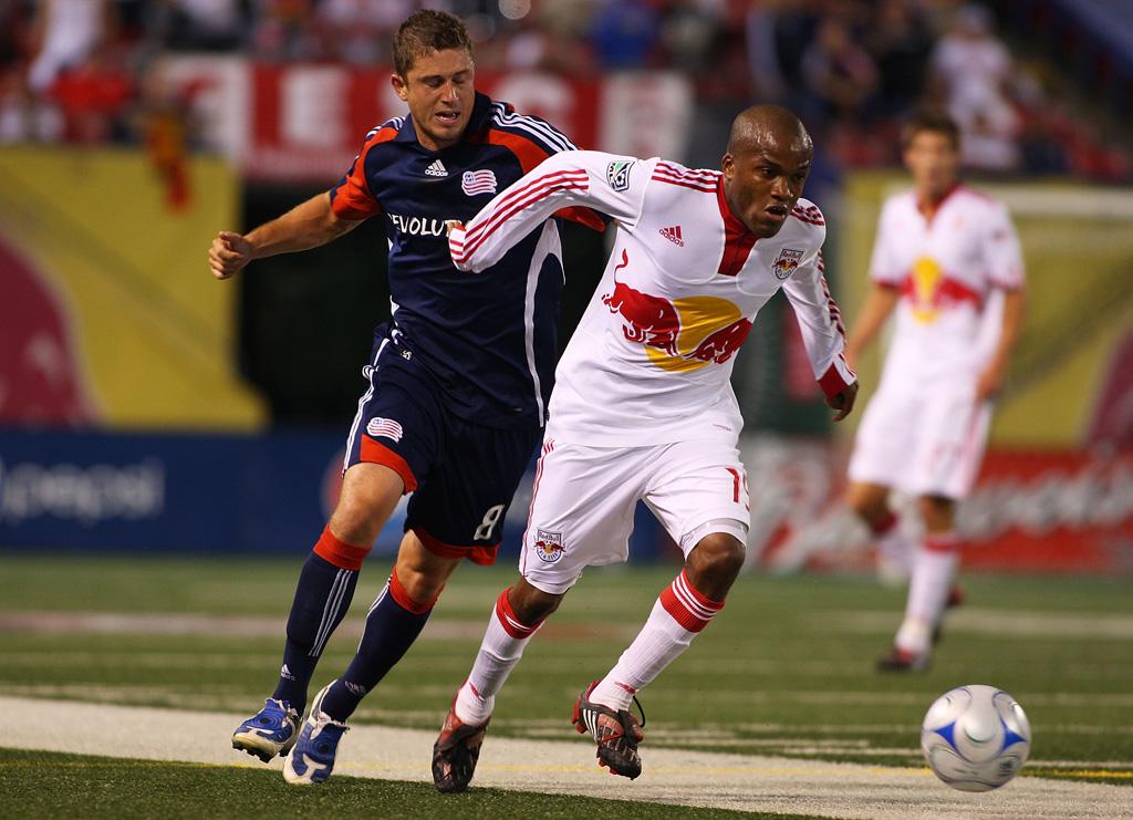 Chris Tierney v New York Red Bulls Courtesy Revolutionsoccer.net