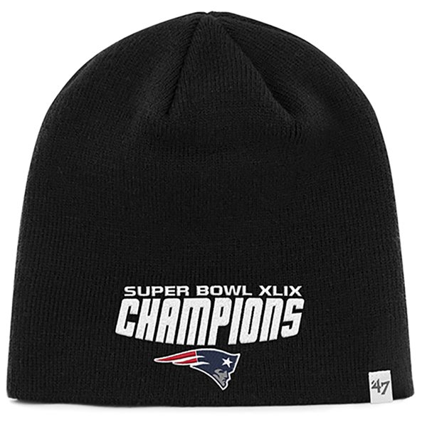 hats by  champs  champs black the 47 xlix beanie beanie  featured bowl super champs brand