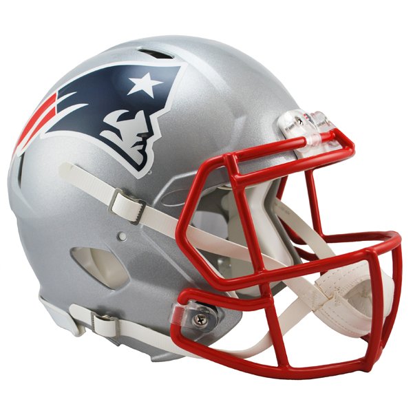 Official New England Patriots ProShop - Patriots Speed Full Size Authentic Helmet