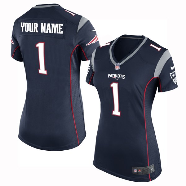 Official New England Patriots ProShop - Ladies Nike Customized Game Jerseys