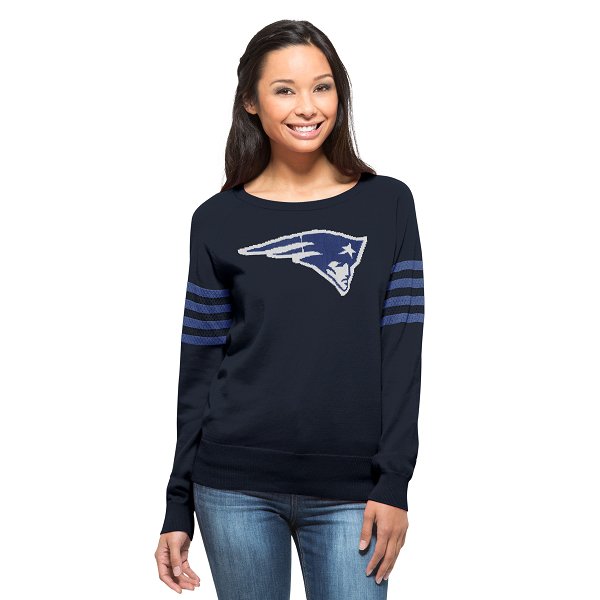 Official New England Patriots ProShop - Ladies '47 Brand HR Long Sleeve ...