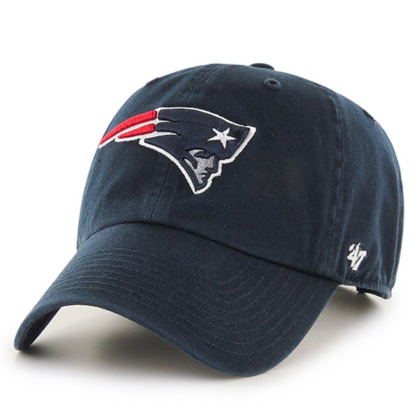 Official New England Patriots ProShop - '47 Brand Clean Up Cap-Navy