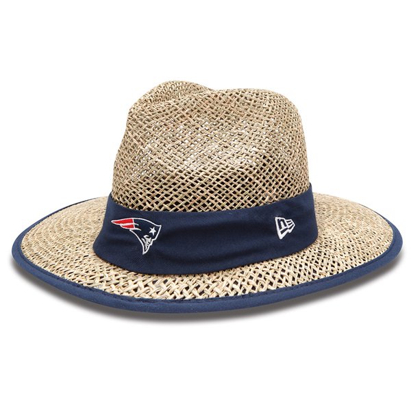 Official New England Patriots ProShop - New Era Straw Hat